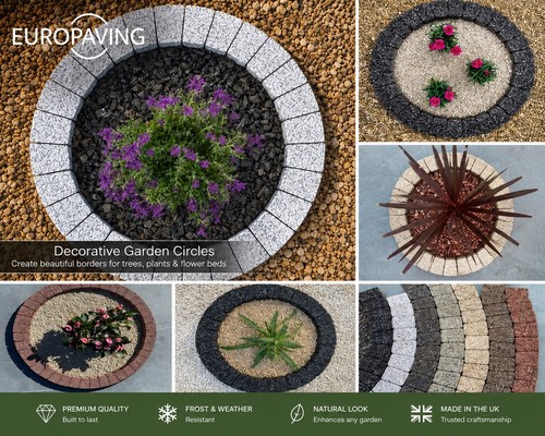 Round granite tree ring - granite,