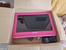 Small 12V /240V CURTIS LEDV1530UK-PINK 15" TV/DVD for CARAVAN OR CAMPING