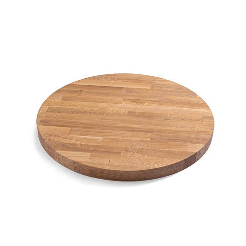 Solid wood oak cafe table - wood,