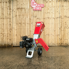 CRYTEC CRC200X 212CC 60mm Wood Chipper Garden Shredder Petrol Chipping Garden
