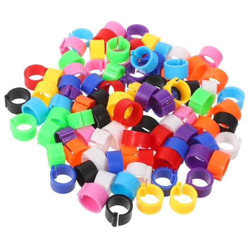 100pcs bird opening foot rings - 100pcs,
