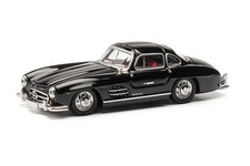 HERPA, MERCEDES BENZ 300 SL black, 1/87 scale, HER421089