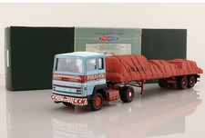 CORGI POLLOCK FORD TRANSCONTINENTAL SHEETED LOAD PLATFORM TRUCK MODEL 23301 1:50