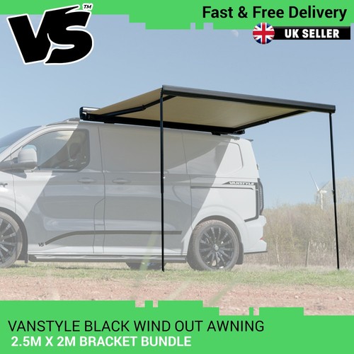Campervan wind out awning - wind,