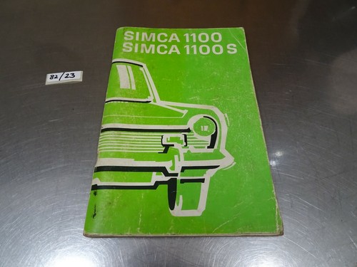 Vintage simca 1100 1100s - vintage,