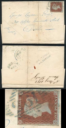 1841 penny red 261 - penny,