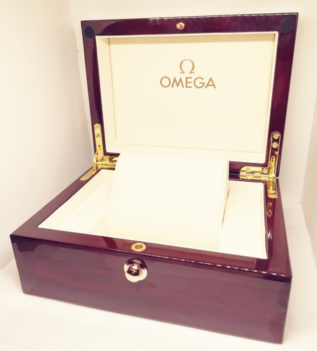 Omega wooden luxury watch box - luxury,