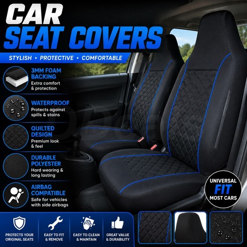 Car seat covers - seat, black