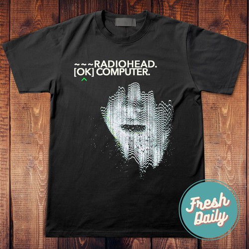Radiohead unisex shirt rare - radiohead, t