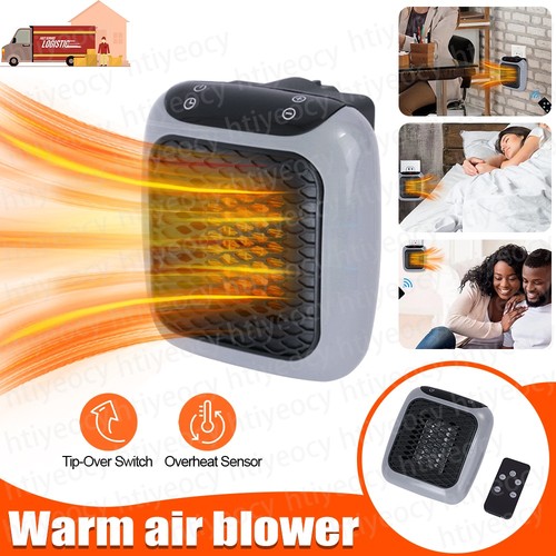 Mini electric fan heater 800w - fan,