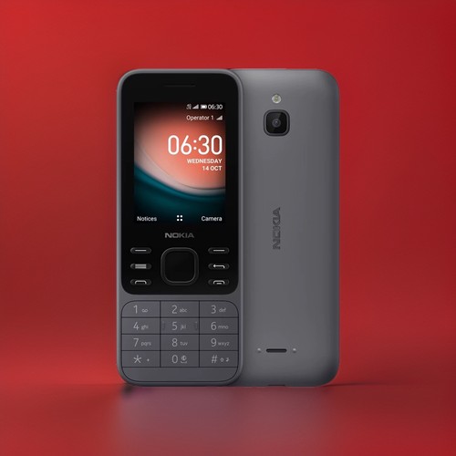 Nokia 6300 green keypad phone - green,