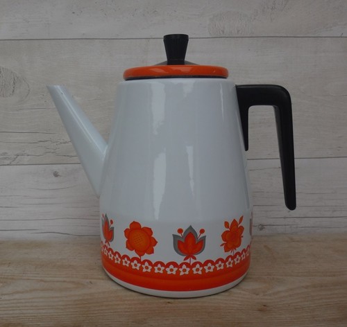 Vintage enamel coffee - coffee,