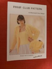 Passap Club Pattern 6 For Passap Knitting Machines