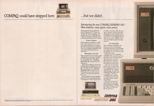Compaq deskpro 286 vintage - compaq,