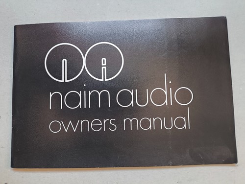 Naim audio owners manual - naim,