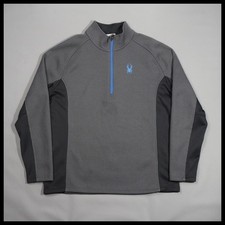Spyder - XXL - Half Zip Pullover Sweatshirt Microfibre Fleece Jacket
