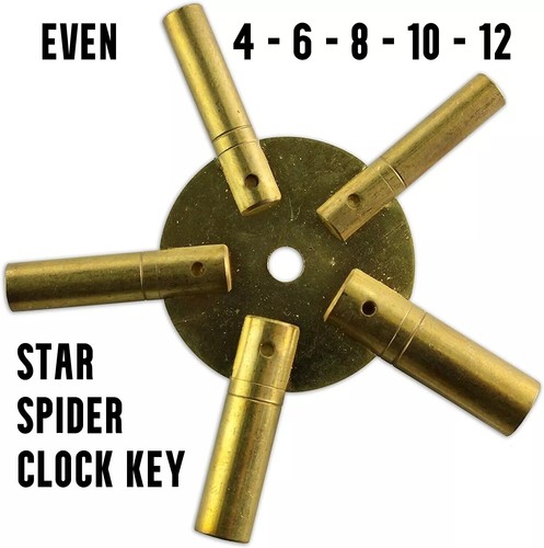 Clock winding key - clock, even