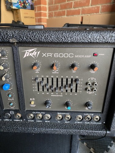Peavey xr600e input mixer - 6-input,