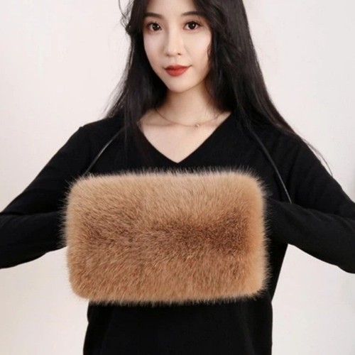 Winter thermal hand muff plush - thermal,