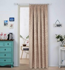 Lined Pencil Pleat Door