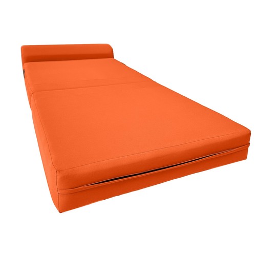 Orange sleeper chair - orange,