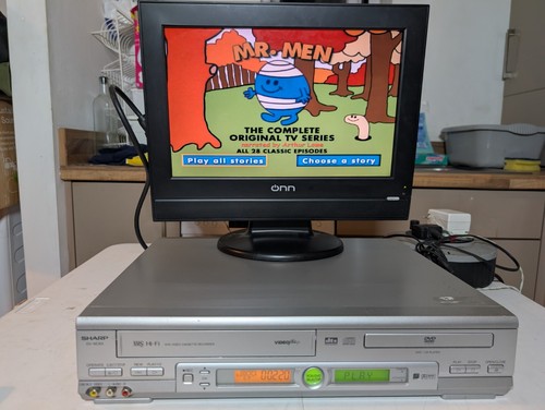 Sharp nc65h vhs dvd - dv-nc65h,