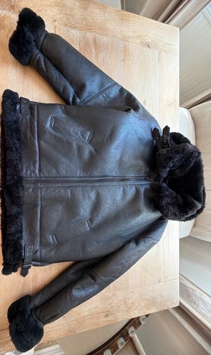 Vintage genuine shearling - vintage,