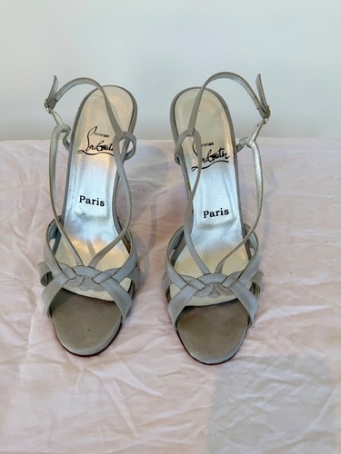 Christian louboutin silver - louboutin,