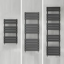 Anthracite Designer Flat Panel Bathroom Towel Rail Radiator Warmer Heating Rads