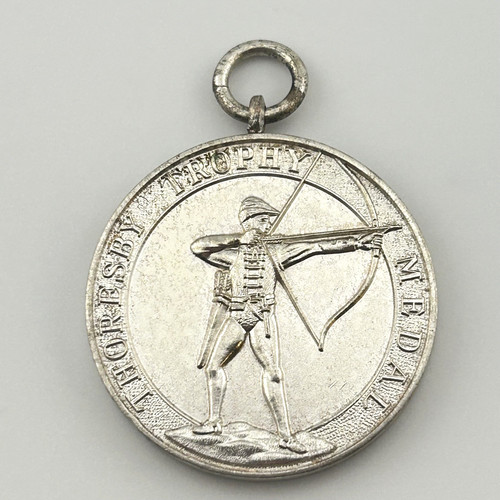 Vintage archery medal thoresby - medal,