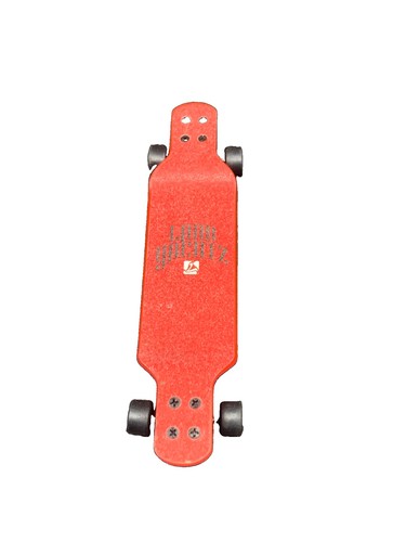 Longboard red fingerboard - red, fingerboard-