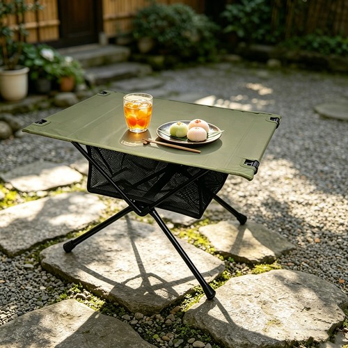 Foldable camping table - foldable,