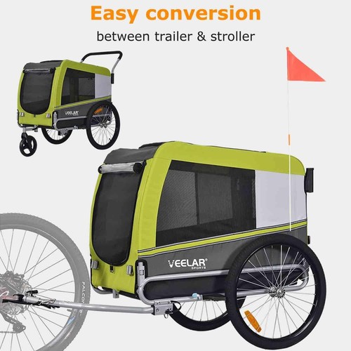Large pet trailer stroller - pet,
