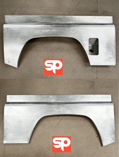 Pair rear body tub skins - skins, for