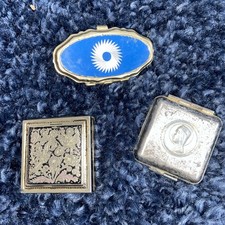 Job Lot Of 3 Pill Boxes /