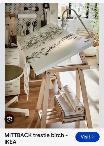 Ikea trestle art - ikea,
