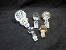 5 X Assorted Decanter Stoppers