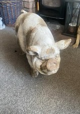Large Farmyard Pig Sculpture