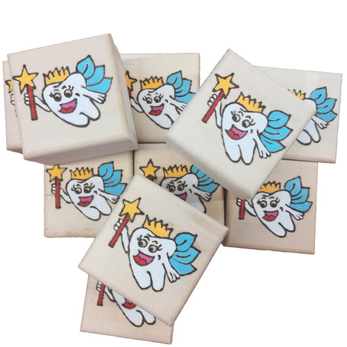 Personalised wooden tooth - wooden,