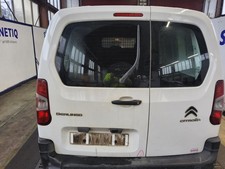 REAR DOOR LH CITROEN BERLINGO Mk3 (K9) 2018 On WHITE  4 DOOR PANEL VAN