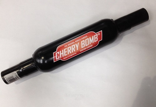 Cherry bomb exhaust - cherry, small