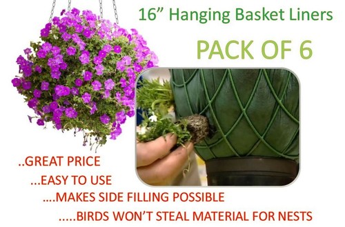 Inch hanging basket liners - basket,