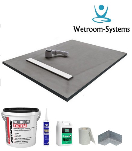 Wet room wetroom kit shower - room,