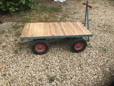 4 Wheeled Heavy Duty Trolley Cart Truck