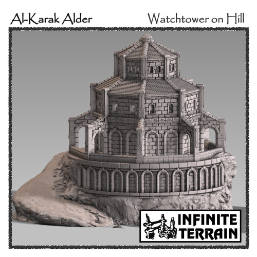 28mm karak watchtower - al-karak,