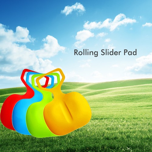 Kids plastic snow sled - sled, winter