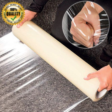 100m Carpet Hard Floor Protector Film Self Adhesive Roll Protection Cover UK