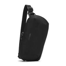 Pacsafe Metrosafe X Anti Theft Urban Sling Pack - Recycled Materials Black