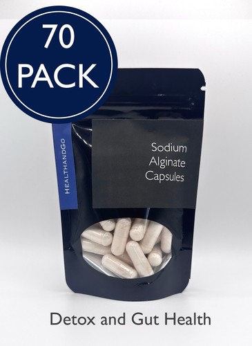 Sodium alginate capsules - sodium,