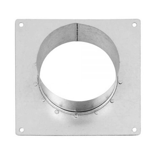 Metal ducting wall flange - ducting,